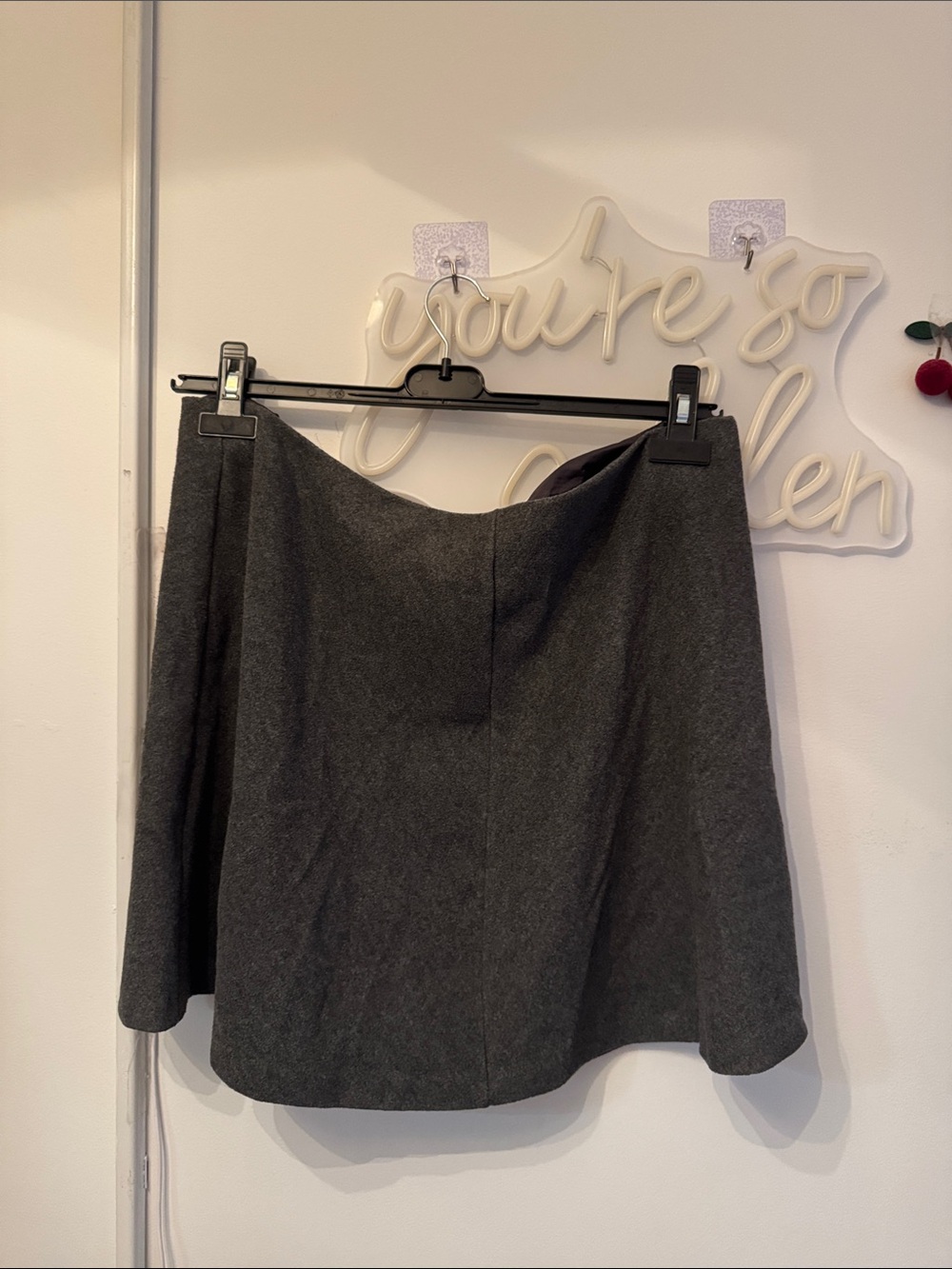 Primark Dark Gray A-Line Skirt